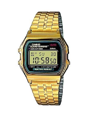 Casio Collection Reloj Digital Unisex con Correa de Acero Inoxidable – AWGEA