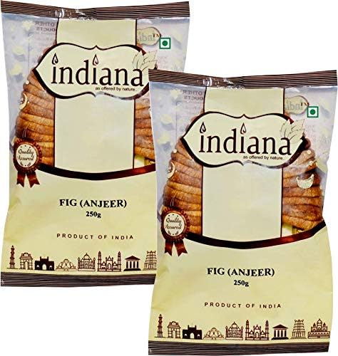 Indiana Anjeer (Dried Figs) Small/Medium/Large - 500gm (Large)