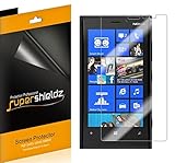 [6-Pack] Supershieldz- High Definition Clear Screen Protector Shield for Nokia Lumia 920 [6 Pack] + Lifetime Replacements Warranty - Retail Packaging