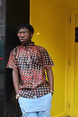 Mens African Print Shirt Kente Shirt Ankara Shirt African Top Festival Shirt African Shirt Festival Clothing Festival African Clothing