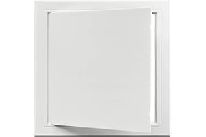 PEXTIAN Access Panel for Drywall 10 x 10 inch, Plumbing Access Panel for Wall Ceiling, Plastic Drywall Access Panel Door for Wall Hole Cover, Bathroom Kitchen Pipe Cable
