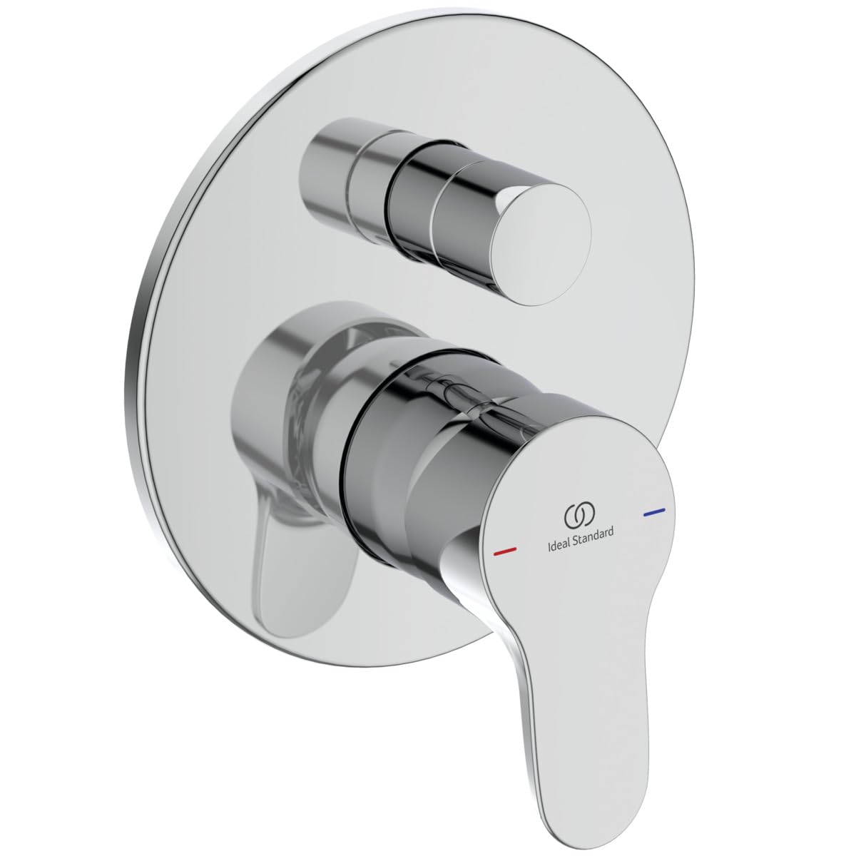 Ideal Standard - Single-Lever Mixer for Built-in Bath or Shower, Two-Way, Complete kit with Built-in Body, Chrome