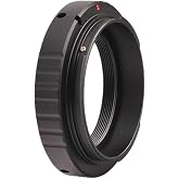Starboosa M42 T-Ring Adapter for Canon DSLR Cameras, Aluminum Alloy | Precision M42 thread; secure camera connection; aluminum alloy