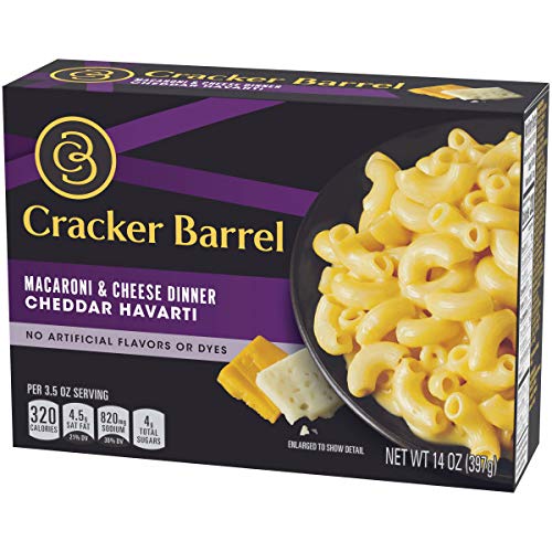 Cracker Barrel Sharp Cheddar Havarti Mac & Cheese (14 oz Box)