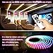 LED Strip Lights More Than 80 Kinds of Modes Music Activated Rainbow Lights 32.8ft/10m IP65 Waterproof LED Light Strip 5050 RGB LED Strip with RF Controller by DotStone