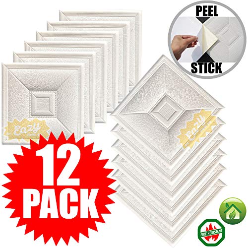 Peel And Stick Ceiling Tiles 12x12