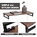 SONGMICS Monitor Stand Riser with Metal Frame, TV Printer Shelf, Multifunctional Desktop Organizer for Computer, Laptop, and Office Supply Dark Walnut Brown ULMS59BCthumb 3