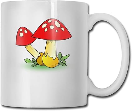 Amazon Co Jp きのこかわいい面白いコーヒーマグクールなコーヒーティーカップ11オンス家族や友人のための完璧な贈り物 ホーム キッチン