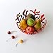 Alessi Mediterraneo 8-1/4-Inch Fruit Holder, Red