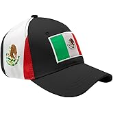 ISG Brands Country Flag Baseball Cap Argentina, Brazil, Mexico, Italy, France, USA + More