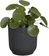 elho Vibes Fold Round 18 Pot 100% Recycled Plastic Ø18.4xH16.8 Black view 9