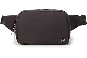 Pander Belt Bag Large 2L, Waterproof Everywhere Fanny Pack Purse for Women and Men with Adjustable Strap.