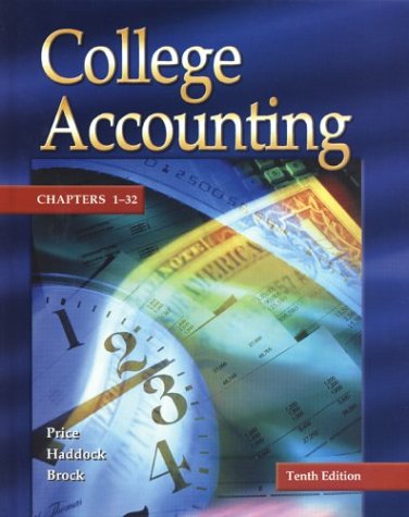 College Accounting Student Edition Chapters 1-32