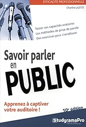 Savoir parler en public