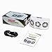 FERRYONE Solar Powered Car Window Air Vent Ventilator,with Three-headed Fan,Clear The Car Smell,Protect Electrical Appliances in The Car,Suitable for All Cars