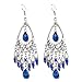 Fashion Chandelier Earrings For Women BoHo Dangle Indian Earrings EAG080 Blue