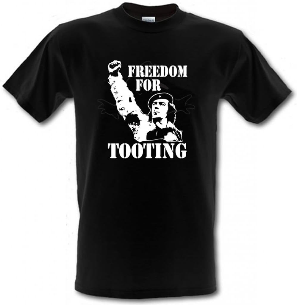 CITIZEN SMITH Che Guevara style Cult tv Wolfie Smith Freedom for Tooting Heavy Cotton t-shirt Small - XXL