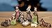 BANBERRY DESIGNS Nativity Figurine Set - 9 Piece Nativity Figurines Size 1