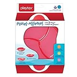 Playtex Baby BPA-Free 3-In-1 Plate For Kids, 4 Months +, Includes Plate & Plate Cover