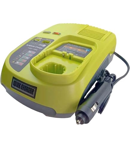 ryobi cigarette charger OEM Battery #140185010 Replaces obsolete part(s) RYOBI 2 Amp Battery Charger