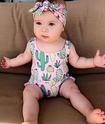 girls cactus swimsuit