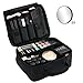 Esonmus Lightweight Cosmetic Bag Makeup Bag Portable Makeup Travel Bag Storage Bag with Padded Handle Travel Makeup Cosmetic Bag Multifunctional Bag for Traveling and Business Trip