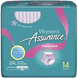 Assurance for Women Maximum Absorbency Protective Underwear, 2XL, 14 count