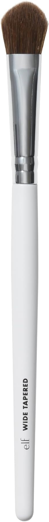 e.l.f. Wide Tapered Eyeshadow Brush Synthetic Cruelty-Free for Even Application