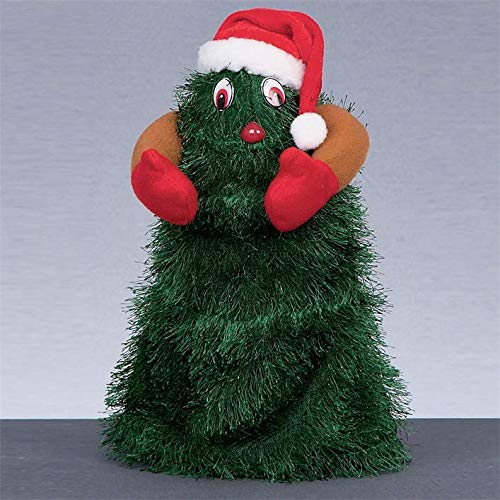 30cm Musical Dancing Christmas Tree - Plays Jingle Bell Rock 1970