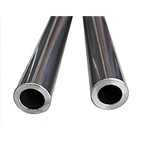 Mssoomm Linear Motion Shaft Rod Guide D 12mm X L 13.78 Inch / 350mm 2Pcs, Hollow Rod D 12mm Inner Hole 6mm Smooth Steel Case Hardened Chrome Plated For 3D Printer, DIY - View #5