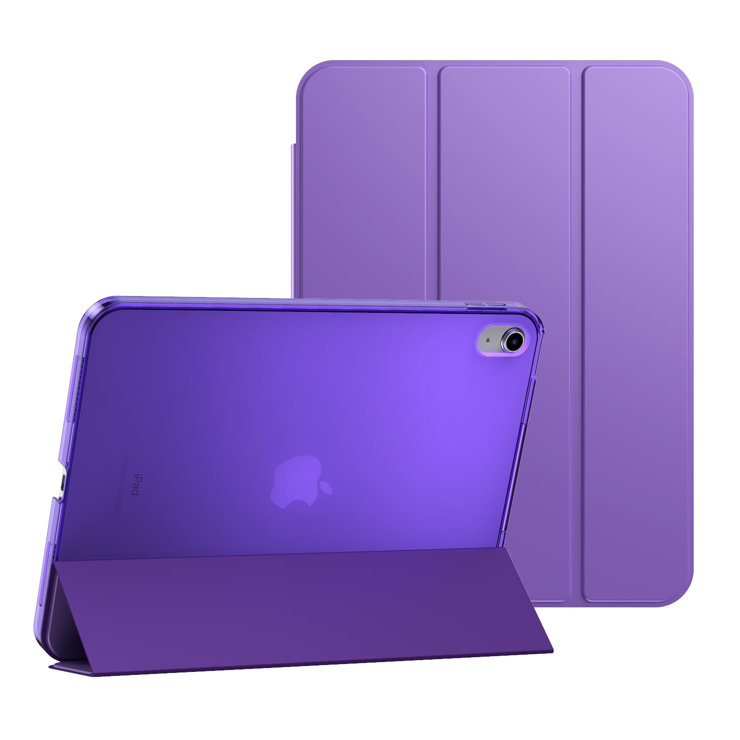 Smart Case For Apple iPad (A16) 11th Generation Released 2025 and For Apple iPad 10th Generation Released 2022 For Model numbers A3355, A3356, A3354, A2757, A2777, A2696. Magnetic Stand Cover (Purple)