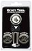 Team Golf NCAA Purdue Boilermakers Divot Tool Pack With 3 Golf Ball Markers Divot Tool with 3 Golf Ball Markers Pack, Markers are Removable Magnetic Double-Sided Enamel
