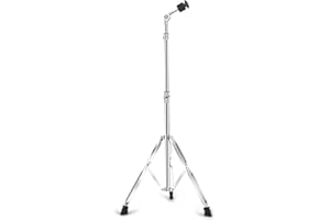 Straight Cymbal Stand, Adjustable Drum Hardware Percussion Mount Holder Gear Set for Mounting Crash, Ride, Splash Cymbals, Do