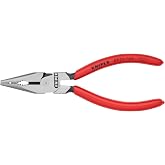 Knipex Tools 08 21 145 6" Needle Nose Combination Pliers,