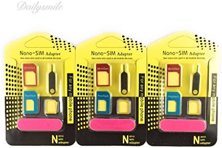 SIM Card Adapter Set- Pack of 3