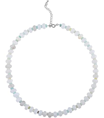 18" Natural Myanmar Jadeite Beaded Necklace - 2x4mm Faceted Rondelle Green Gemstone, Handmade Hook Closure