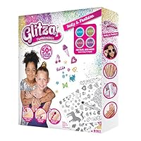 Glitza Fashionista, The Less Mess More Fun Glitter Tattoo for Girls