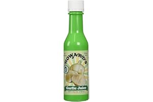 HOWARD'S Howard’s Garlic Juice, 5 fl oz | Pure Liquid Garlic Seasoning | All-Natural Flavor Enhancer for Cooking, Marinades, Dressings & Sauces | No Artificial Preservatives