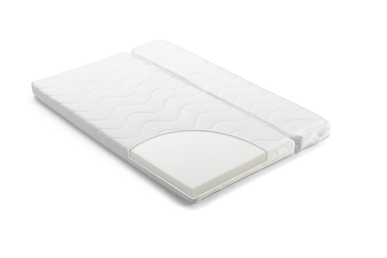 FabiMax 2180 Beistellbett PRO weiß inkl Matratze CLASSIC Möbel