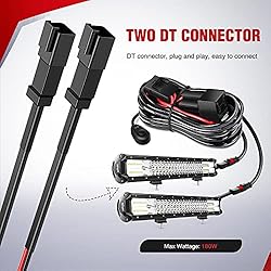 Nilight - 10016W 16AWG DT Connector Wiring Harness