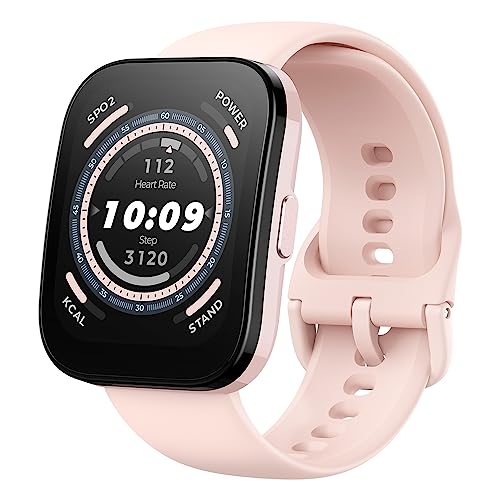 Amazfit Bip 5 Smartwatch mit Herzfrequenz, 1,91" Display mit 120 Sportmodi, Bluetooth-Anruf, GPS & 4 Satellitenpositionierungssysteme, Alexa, SpO2-Mon