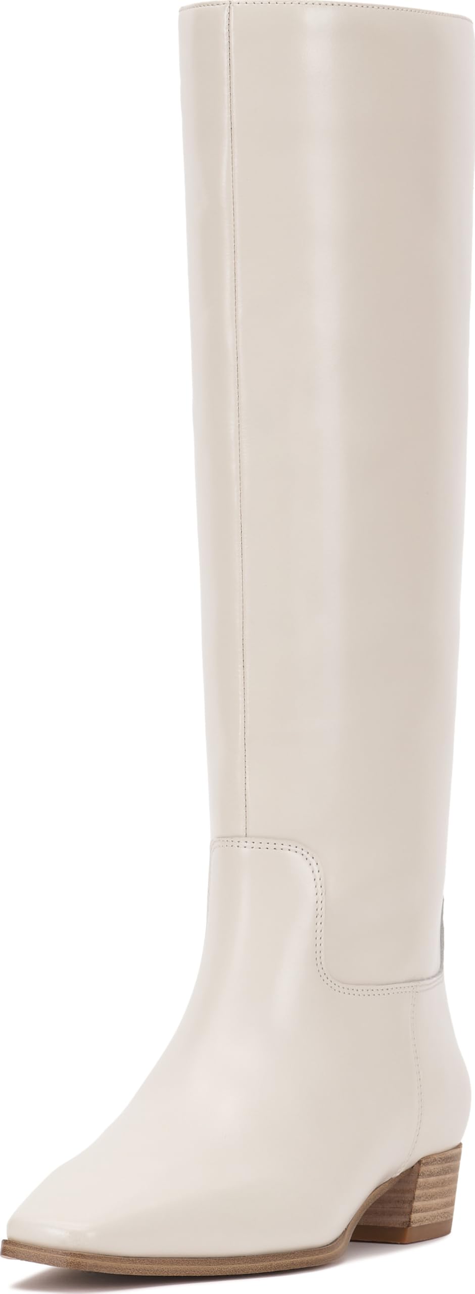 Vince Camuto Women’s Pavla Knee High Boot, Coconut Cream Extra Wide Calf, 9.5