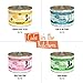 Weruva Cats in The Kitchen, Kitchen Cuties Variety Pack, Wet Cat Food, 6oz Cans (Pack of 24)