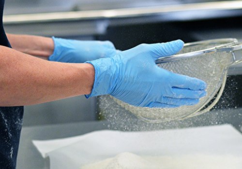 image for AMMEX - X3D46100-BX - Nitrile Gloves - Disposable, Powder Free, Latex 