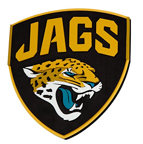 FanFave NFL Jacksonville Jaguars 3D Foam Wall Sign - Thumbnail 3
