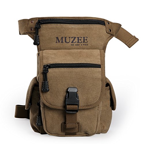 Muzee Waterproof Airsoft Tactical Drop Leg Panel Utility Pouch Bag Type
