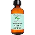 Flavorganics Organic Peppermint Extract, 2-Ounces Glass Bottles (Pack of 3)