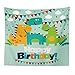 DPIST Dinosaur Photo Booth Backdrop for Pictures Birthday Party Studio Props-Also Can Be Used As Tapestry Home Wall Decoration