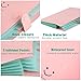 Sooez 4 Packs Expanding File Folder with 32 Labels, 5 Pockets Cute Folders, A4 Letter Size Accordion Folder Paper Organizer for School Home Office