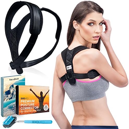 Premium Back Posture Corrector for Women & Men | Effective and Comfortable Posture Brace | Upper Back Straightener for Slouching & Hunching | Clavicle Support Improve Bad Posture | Scoliosis Corrector